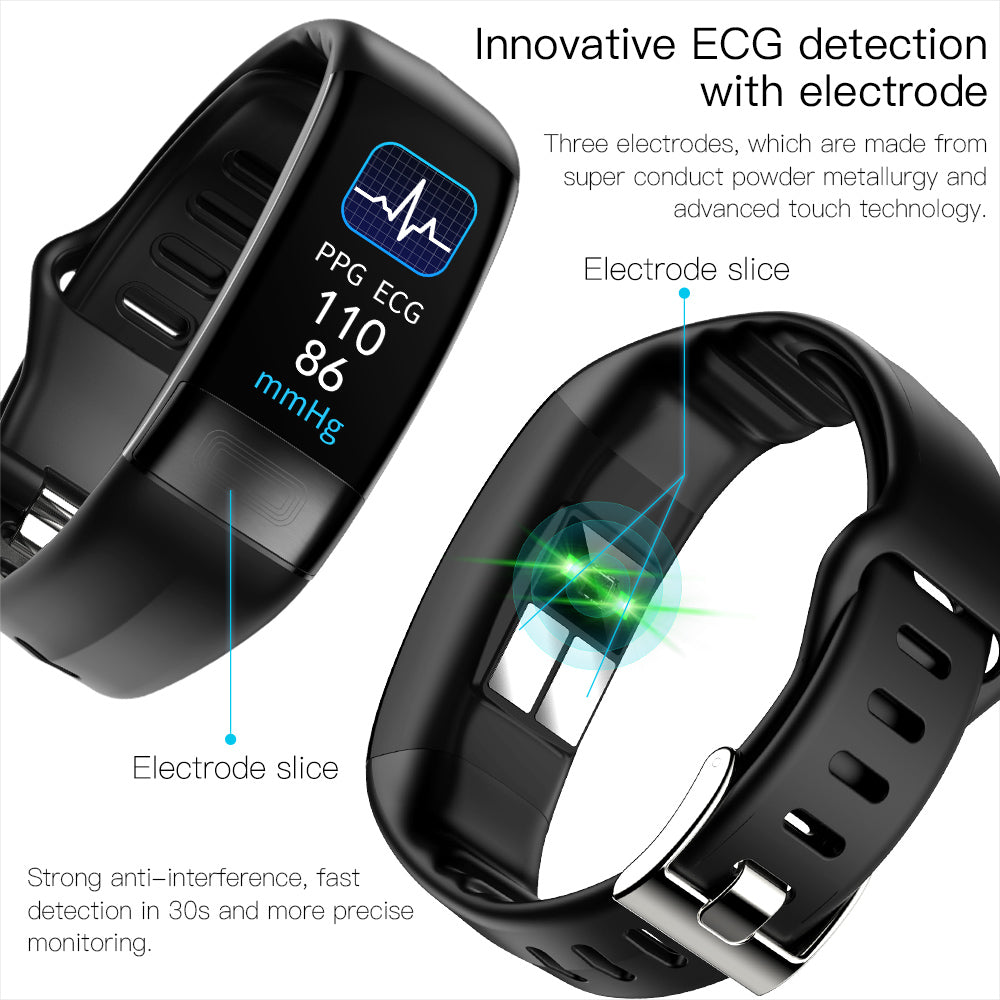 Body Smart Bracelet ECG Heart Rate Waterproof