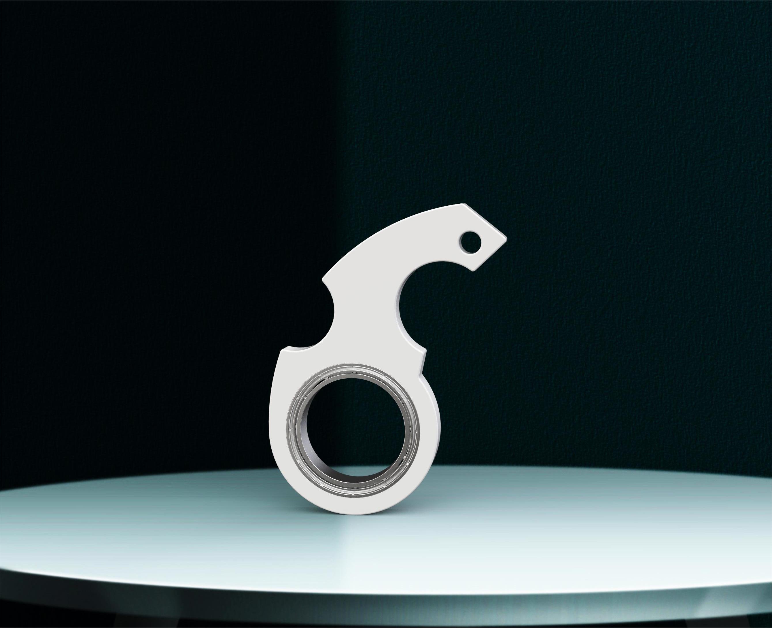 Creative Fidget Spinner Toy Keychain Hand Spinner Anti-Anxiety