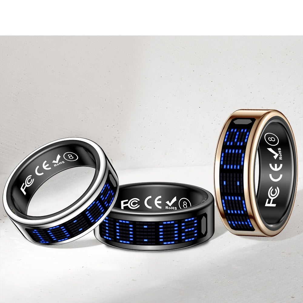 Smart Ring For Step Counting Heart Rate
