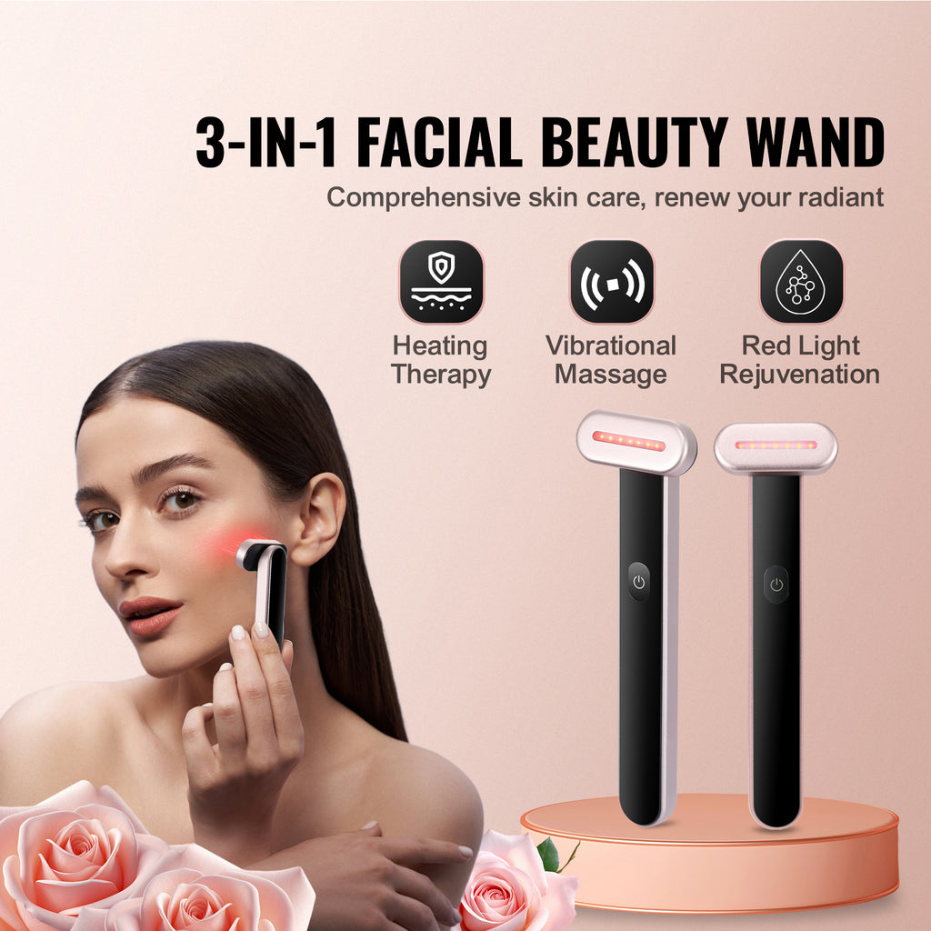 VEVOR Red Light Therapy Wand For Face,  Neck