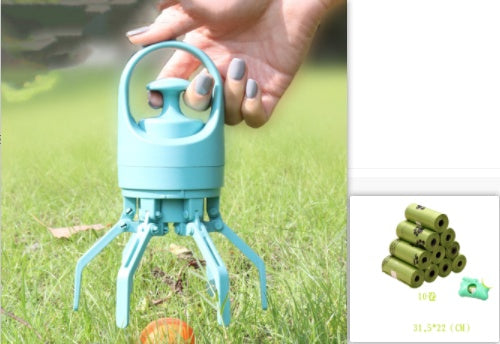 Portable Lightweight Dog Pooper Scooper With Built