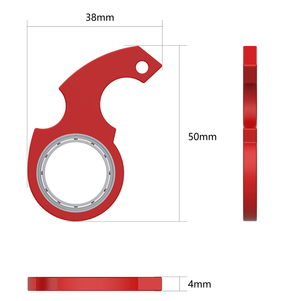 Creative Fidget Spinner Toy Keychain Hand Spinner Anti-Anxiety