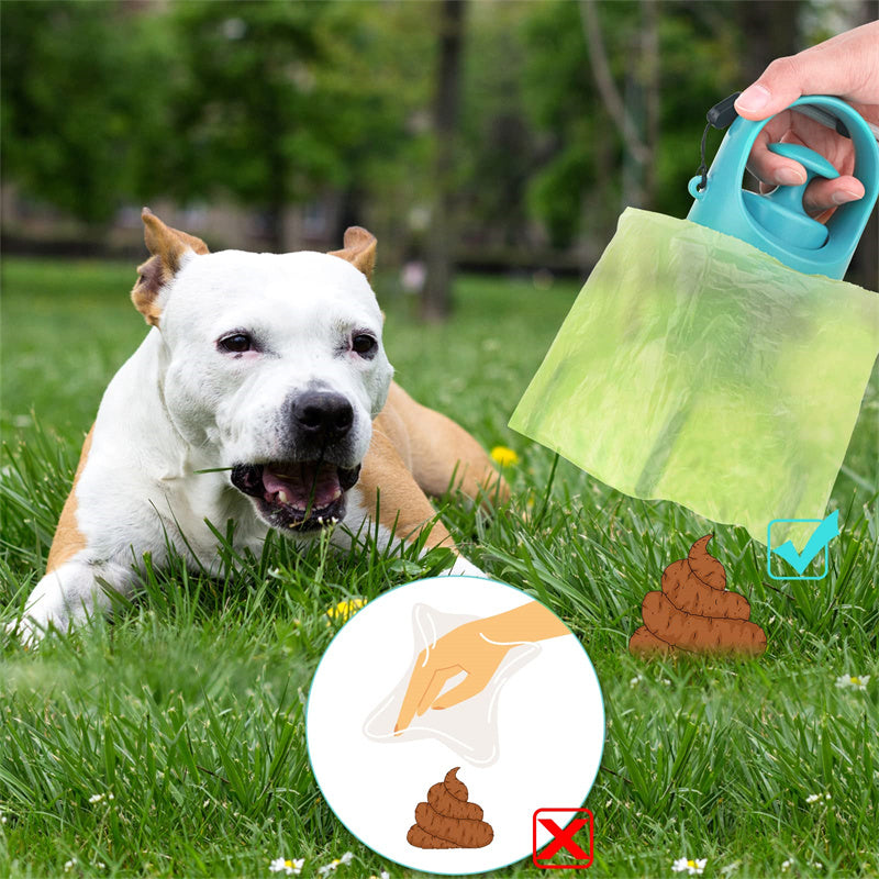 Portable Lightweight Dog Pooper Scooper With Built