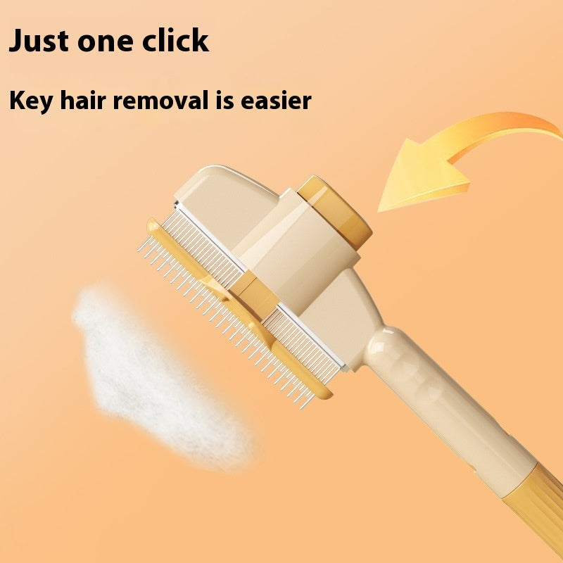 Professional Pet Comb For Dogs And Cats With Release Button
